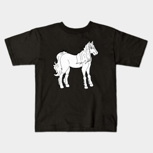 Chinese Zodiac Series - Horse Kids T-Shirt